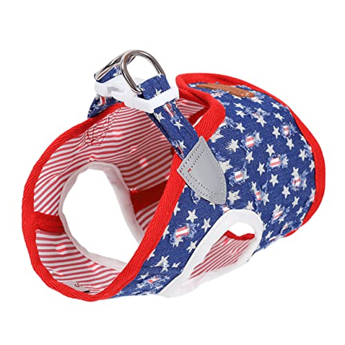 Mikikit Haustier Weste Weste Haustier Party Kleidung Haustier Kleidung Party Hund Tuch Haustier Geschirr Blau von Mikikit