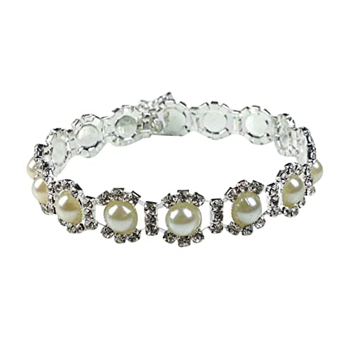 Mikikit Haustier-anhänger Halsschmuck Für Haustiere Hund Strass Halsband Name Stichworte Halskette Kragen Hundehalsbänder Collier Halsband Für Hunde Schild Haustier-perlenkette Welpe Weiß Mikikit Haustier-anhänger Halsschmuck Für Haustiere Hund Strass Halsband Name Stichworte Halskette Kragen Hundehalsbänder Collier Halsband Für Hunde Schild Haustier-perlenkette Welpe Weiß von Mikikit