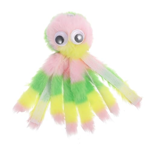 Mikikit Haustier-oktopus- Oktopus -katzenspielzeug Interaktives Katzenspielzeug Katzen-Teaser- Pet Octopus - Kleines Tier Kauert Plüsch Mikikit Haustier-oktopus- Oktopus -katzenspielzeug Interaktives Katzenspielzeug Katzen-Teaser- Pet Octopus - Kleines Tier Kauert Plüsch von Mikikit