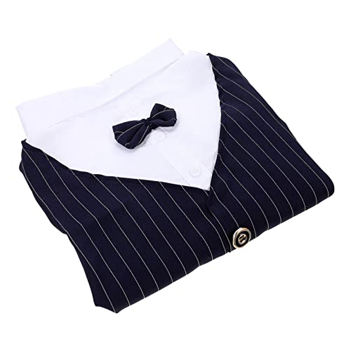 Mikikit Haustieranzug Dog Costume hundekostüme Katzenkleidung Haustierkleidung Hund verkleiden Hundeanzug UPS hochzeitskleid Hunde formelles Kleid formeller Anzug für Hunde Polyester Navy Mikikit Haustieranzug Dog Costume hundekostüme Katzenkleidung Haustierkleidung Hund verkleiden Hundeanzug UPS hochzeitskleid Hunde formelles Kleid formeller Anzug für Hunde Polyester Navy von Mikikit