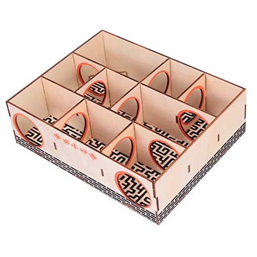 Mikikit Holz Hamster Labyrinth Tunnel Interaktives Für Zwerghamster Und Mäuse Fördert Bewegung Und Spielspaß Für Kleintiere Und Langlebig von Mikikit