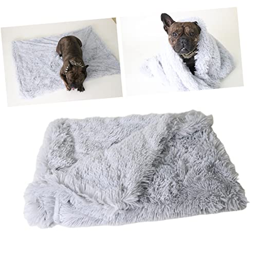 Mikikit Hund Plüschmatte Größe groß Bett für Hund Vlies Hunde Mittel pet Bed haustierfeldbett catsbests Katzen bettchen Dog Bed Haustier-Plüschunterlage Plüschmatte für Haustier Light Grey Mikikit Hund Plüschmatte Größe groß Bett für Hund Vlies Hunde Mittel pet Bed haustierfeldbett catsbests Katzen bettchen Dog Bed Haustier-Plüschunterlage Plüschmatte für Haustier Light Grey von Mikikit