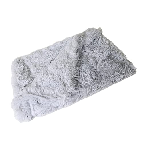 Mikikit Hund Plüschmatte Plüsch-Pad Haustierdecke für Katzen Haustier Hundematte Kissen Kistenmatte groß pet Bed petbett Plüschmatte für Haustier Haustier-Plüschunterlage Light Grey Mikikit Hund Plüschmatte Plüsch-Pad Haustierdecke für Katzen Haustier Hundematte Kissen Kistenmatte groß pet Bed petbett Plüschmatte für Haustier Haustier-Plüschunterlage Light Grey von Mikikit