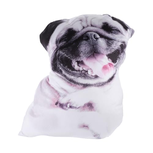 Mikikit Hund Plüschtier Wurfskissen des Hundes 3D Lustiges Plüschkissen Stofftierkissen 3D-hundekissen Ausgestopft Tierkissen Kissen Gemütliches Kissen Gefüllter Hundeplüsch Pp Baumwolle Mikikit Hund Plüschtier Wurfskissen des Hundes 3D Lustiges Plüschkissen Stofftierkissen 3D-hundekissen Ausgestopft Tierkissen Kissen Gemütliches Kissen Gefüllter Hundeplüsch Pp Baumwolle von Mikikit