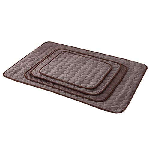 Mikikit Hund Sommermatte drinnen Pads für Hunde Kühlung Stoff Cool hundebett kühlkissen kuhlmatte kühlmatten für Haustiere hundebeet Sommerkühlmatte für Haustiere Sommer kühlmatte Coffee Mikikit Hund Sommermatte drinnen Pads für Hunde Kühlung Stoff Cool hundebett kühlkissen kuhlmatte kühlmatten für Haustiere hundebeet Sommerkühlmatte für Haustiere Sommer kühlmatte Coffee von Mikikit