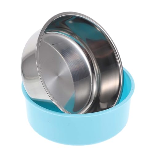 Mikikit Hund Wasserflasche Container Wasserspender Für Hunde Behandeln Hund Wassernapf Trinkflasche Für Hundebox Reisen Spender Für Wassernapf Für Hunde Hundewasser Yellow von Mikikit