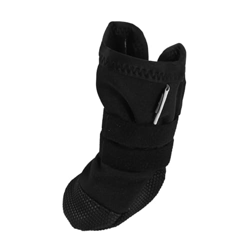 Mikikit Hunde Fußschutz Hundestiefel Für Verletzte Pfoten Hundestiefel Für Winterschnee Hundestiefel Pfotenschutz Hundefußschutz Haustierstiefel Für Kleine Hunde Hunderegenstiefel von Mikikit