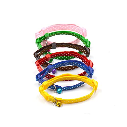 Mikikit Hundeglockenhalsband Mit Glocke Für Kleine Dots Für Weihnachten Und Hundetraining Mikikit Hundeglockenhalsband Mit Glocke Für Kleine Dots Für Weihnachten Und Hundetraining von Mikikit