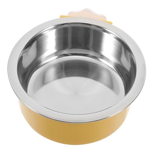 Mikikit Hundekäfig Futterspender aus Hängender Wassernapf für Kleine Haustiere Abnehmbarer Futternapf für Katzen zu Installieren Mikikit Hundekäfig Futterspender aus Hängender Wassernapf für Kleine Haustiere Abnehmbarer Futternapf für Katzen zu Installieren von Mikikit
