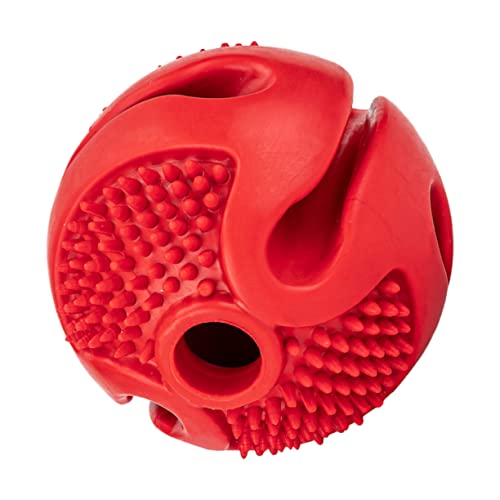 Mikikit Interaktives Snuffle Ball Für Haustiere Kauspielzeug Zur Zahnpflege Fördert Schnüffelspiele Hilft Gegen Langeweile Rot Für Welpen Mikikit Interaktives Snuffle Ball Für Haustiere Kauspielzeug Zur Zahnpflege Fördert Schnüffelspiele Hilft Gegen Langeweile Rot Für Welpen von Mikikit