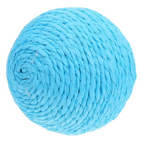 Mikikit Katze Sisalkugel Guck-guck Fuzzy-bälle Für Katzen Frettchen Draht Katzenkratzer Aus Sisal Kratzball Für Katzen Katzenseilball Kätzchen Bälle Katzenbälle Sky-Blue Mikikit Katze Sisalkugel Guck-guck Fuzzy-bälle Für Katzen Frettchen Draht Katzenkratzer Aus Sisal Kratzball Für Katzen Katzenseilball Kätzchen Bälle Katzenbälle Sky-Blue von Mikikit