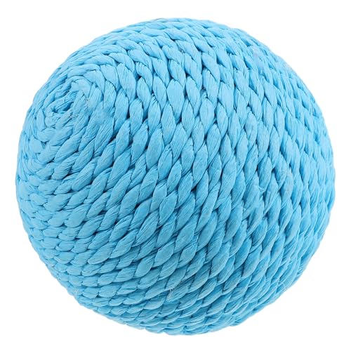 Mikikit Interaktives Katzenspielzeug Aus Papierseil Strapazierfähiger Ball Für Indoor-Spiel Langeweile Und Unerwünschtes Verhalten Für Katzen Mikikit Interaktives Katzenspielzeug Aus Papierseil Strapazierfähiger Ball Für Indoor-Spiel Langeweile Und Unerwünschtes Verhalten Für Katzen von Mikikit