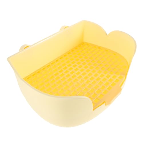 Mikikit Katzentoilette für Kleintiere Ecktoilette für Meerschweinchen Fördert Sauberes Verhalten Komfortables Design Lösung für Haltung von Kleinen Mikikit Katzentoilette für Kleintiere Ecktoilette für Meerschweinchen Fördert Sauberes Verhalten Komfortables Design Lösung für Haltung von Kleinen von Mikikit