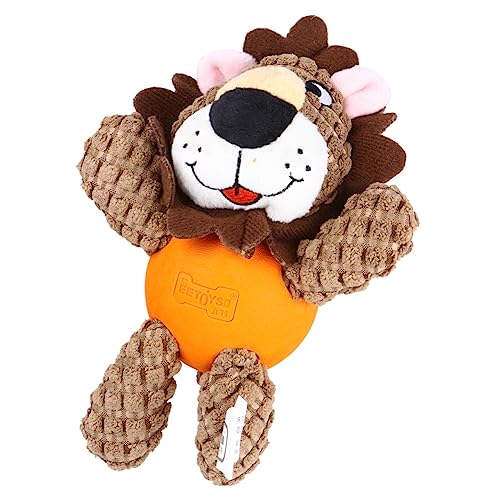 Mikikit Klangspielzeug Zahnen Quietschen Hundepuzzles Für Große Hunde Zäh Plüsch Kauen Ausbildung Welpenspielzeug Hundespielzeug Kauer Bälle Für Hunde Beissen Brown Mikikit Klangspielzeug Zahnen Quietschen Hundepuzzles Für Große Hunde Zäh Plüsch Kauen Ausbildung Welpenspielzeug Hundespielzeug Kauer Bälle Für Hunde Beissen Brown von Mikikit