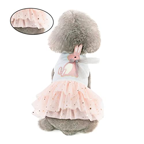 Mikikit Kleid für Hund Outfits groß Hundekleidung tragen Welpe Ballettröckchen Party-Hundetuch Haustierrock Partykleidung für Haustiere Hund im Freien im Freien Mikikit Kleid für Hund Outfits groß Hundekleidung tragen Welpe Ballettröckchen Party-Hundetuch Haustierrock Partykleidung für Haustiere Hund im Freien im Freien von Mikikit