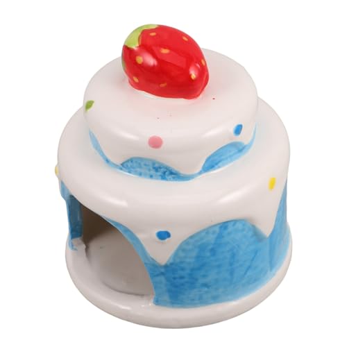 Mikikit Kleintier Kühlnest im Cartoon Kuchen Design Gemütliches Versteck für Hamster und Meerschweinchen für Heiße Langlebig und Komfortabel Privater Rückzugsort für Kleine Mikikit Kleintier Kühlnest im Cartoon Kuchen Design Gemütliches Versteck für Hamster und Meerschweinchen für Heiße Langlebig und Komfortabel Privater Rückzugsort für Kleine von Mikikit