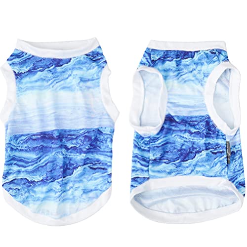 Mikikit Straps Kühlweste Für Hunde -Haustierjacke Schnell Trocknendes Atmungsaktives Mesh-Tanktop Ärmellos Für Sommerspaziergänge Und von Mikikit