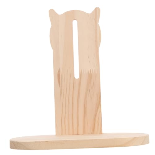 Mikikit Laufrad Für Hamster Drehbarer Ständer Spielzeughamster Übung Für Hamster Radständer Hamsterrad Mit Ständer Stand Rad Klein Hamsterspielzeug Haustier Käfig Leise Hölzern von Mikikit