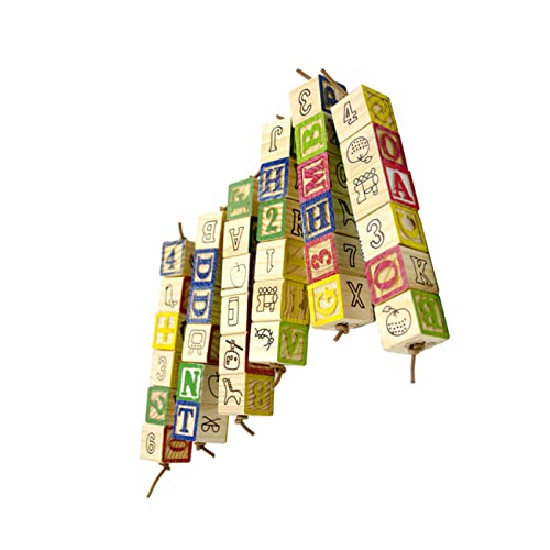 Mikikit Papagei Reißen Block Kauen Block Spielzeug Vögel Schleifen String Mikikit Papagei Reißen Block Kauen Block Spielzeug Vögel Schleifen String von Mikikit