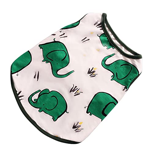 Mikikit Baumwollweste Für Hunde Bequemes Und Atmungsaktives Outdoor-Outfit Weiß Für Und Partys von Mikikit