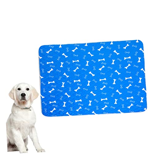 Mikikit Gedruckte Pet Pee Pad Hundetrainingsmatte Saugfähiges Auslaufsicheres Waschbares Haustiertrainingspad S von Mikikit