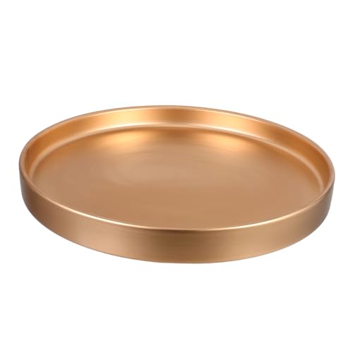 Mikikit Pflanztablett Aus Keramik Blumenuntersetzer Gold Blumentöpfe Blumentopftablett Für Den Innenbereich Blumentopfuntersetzer Blumentopftablett Pflanzenuntersetzer von Mikikit