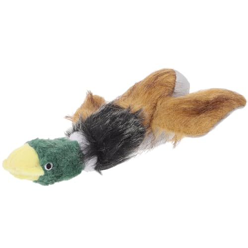 Mikikit Quietschendes Hundespielzeug Stofflose Plüsch-Entenwelpen Kauspielzeug Spaß Für Kleine Mittelgroße Und Große Haustiere Zum Beißen Mikikit Quietschendes Hundespielzeug Stofflose Plüsch-Entenwelpen Kauspielzeug Spaß Für Kleine Mittelgroße Und Große Haustiere Zum Beißen von Mikikit