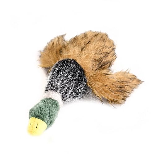 Mikikit Quietschendes Hundespielzeug Stofflose Plüsch-Entenwelpen Kauspielzeug Spaß Für Kleine Mittelgroße Und Große Haustiere Zum Beißen Mikikit Quietschendes Hundespielzeug Stofflose Plüsch-Entenwelpen Kauspielzeug Spaß Für Kleine Mittelgroße Und Große Haustiere Zum Beißen von Mikikit