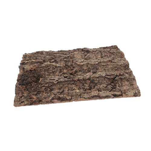 Mikikit Real Tree Rinde Decor Reptile Box Hintergrund Für Schlangentanks Aquarien Und Grüne Pflanzenwände Für Bärtige Drache Gecko Tarantula Habitat von Mikikit