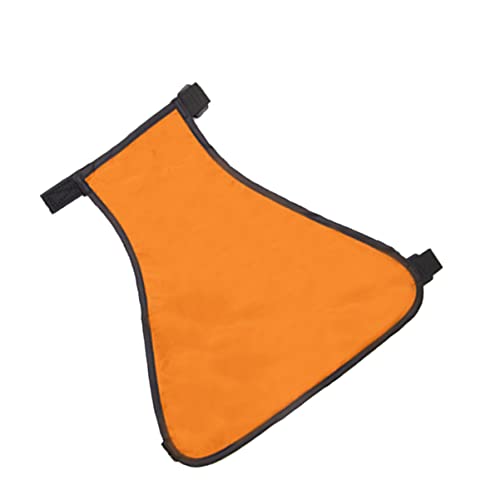 Mikikit Regenmantel für Haustiere hunderegenmantel Dog rain Jacket Dog Regenmantel Dog Raincoats hunderegenjacke Regenmantelhund Kleidung Regenjacke für Haustiere Haustier-Regentuch Orange von Mikikit