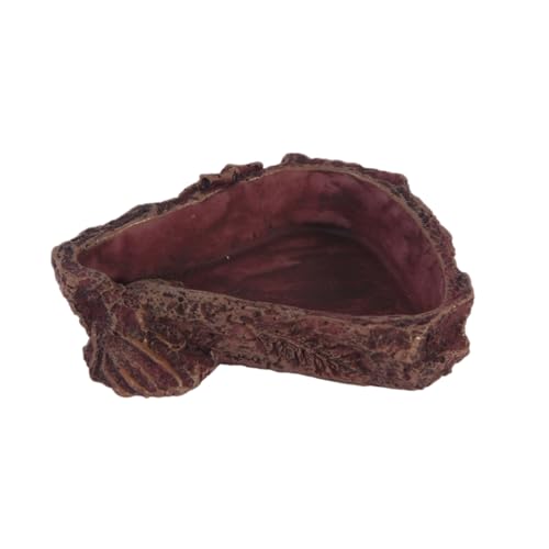Mikikit Schale aus Harz Futterspender Vivarium Becken Terrariumdekor Haustier Baum Snack schüssel Reptile Water Basin Fashionable Reptile Bowl Futternapf für Reptilien Zuchtschale Mikikit Schale aus Harz Futterspender Vivarium Becken Terrariumdekor Haustier Baum Snack schüssel Reptile Water Basin Fashionable Reptile Bowl Futternapf für Reptilien Zuchtschale von Mikikit