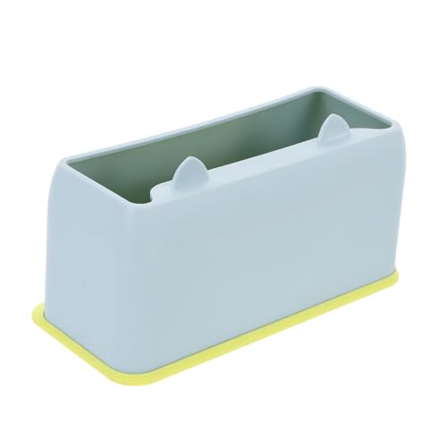 Mikikit Schaufelbasis Für Katzenstreu Deckel Bausatz Katzentoilette Katze Für Wohnungskatzen Haustier Streuschaufel Automatisch Liner Filter Schaufel-aufbewahrungsbehälter Blue Plastik Mikikit Schaufelbasis Für Katzenstreu Deckel Bausatz Katzentoilette Katze Für Wohnungskatzen Haustier Streuschaufel Automatisch Liner Filter Schaufel-aufbewahrungsbehälter Blue Plastik von Mikikit