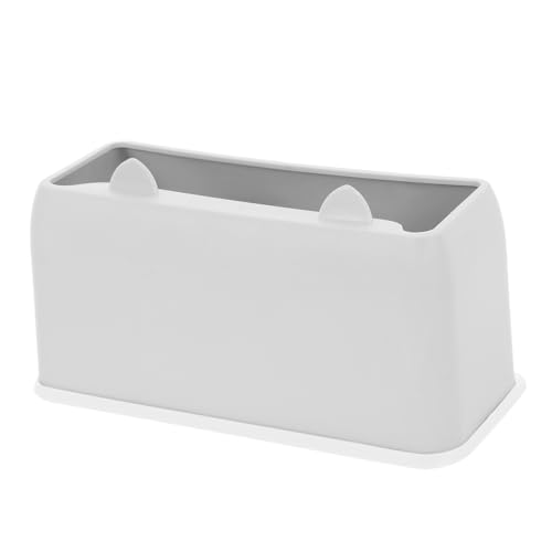 Mikikit Stilvoller Katzenstreuschaufelhalter Katzenstreuschaufelständer Für Katzentoilette Grau von Mikikit