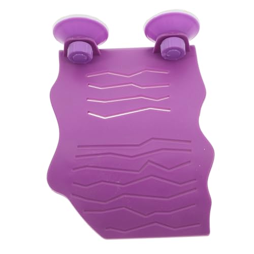 Mikikit Schildkröten-Terrasse Schwimmende Schildkrötenplattform Rampe zum Sonnenbaden für Schildkröten Fisch Plattform Sonnenstein für Schildkröten Abs Violett von Mikikit