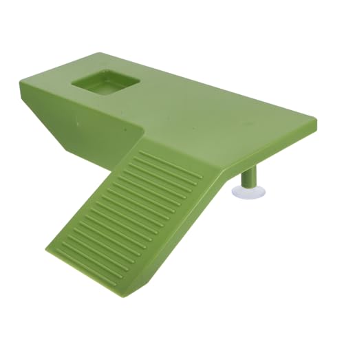 Mikikit Schildkröten-terrasse Wasserkletternrampe Im Wasserschildkröte Reptilientankrampe Rampe Zum Sonnenbaden Für Schildkröten Lebensraum Für Schildkrötenbecken Wassertankrampe Abs Green von Mikikit