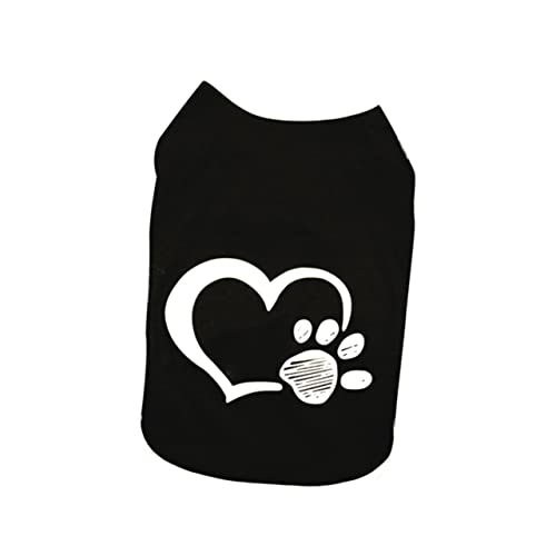 Mikikit Hunde-t-Shirt Haustier-Overall Welpen-Overall Welpenkleidung Hundehemd Weste Hunde Geburtstagsgeschenk Hundekostüme Für Kleine Hunde Dünner Hund Partykleidung Liebe Hundekleidung Mikikit Hunde-t-Shirt Haustier-Overall Welpen-Overall Welpenkleidung Hundehemd Weste Hunde Geburtstagsgeschenk Hundekostüme Für Kleine Hunde Dünner Hund Partykleidung Liebe Hundekleidung von Mikikit