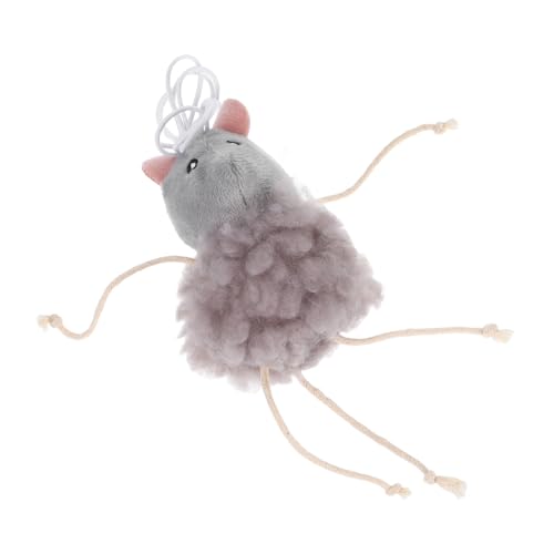 Mikikit Simulation Necken Katzenstick Seilspaßzubehör Zum Aufhängen An Der Katzentür Katze Kreatives Haustierfrosch -schwungspielzeug Lustiges Webseil Grey Garn Mikikit Simulation Necken Katzenstick Seilspaßzubehör Zum Aufhängen An Der Katzentür Katze Kreatives Haustierfrosch -schwungspielzeug Lustiges Webseil Grey Garn von Mikikit
