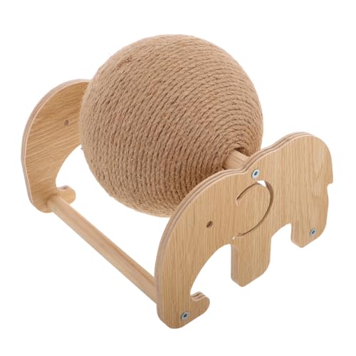 Mikikit Sisalball Für Katzen Mit Ständer Kratzbrett Aus Strapazierfähigem Sisal Interaktives Katzenspielzeug Für Indoor-Katzen Platzsparendes Katzenkratzunterlage Mikikit Sisalball Für Katzen Mit Ständer Kratzbrett Aus Strapazierfähigem Sisal Interaktives Katzenspielzeug Für Indoor-Katzen Platzsparendes Katzenkratzunterlage von Mikikit