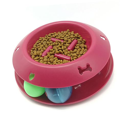 Mikikit Slow Feeder Für Haustiere Langsame Fütterung Für Katzen Futterautomat Für Haustiere Futternapf Für Haustiere von Mikikit