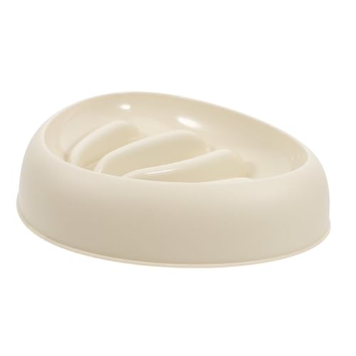 Mikikit Slow-Food-Napf für Hunde Hundenapf langsam füttern Große Hundebrielschale Langsamer Futternapf für Katzen Katzenfutter-Puzzle Slow Feeder Napf für Katzen pp Beige Mikikit Slow-Food-Napf für Hunde Hundenapf langsam füttern Große Hundebrielschale Langsamer Futternapf für Katzen Katzenfutter-Puzzle Slow Feeder Napf für Katzen pp Beige von Mikikit