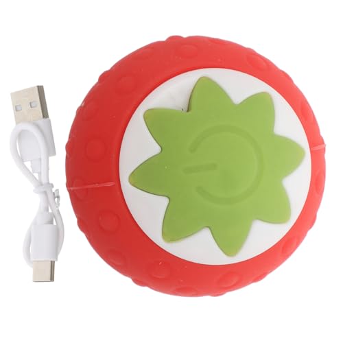 Mikikit Smart Cat Interaktiver Ball intelligentes Katzenspielzeug Automatisches Katzenballspielzeug interaktiver Ball für Hunde Crinkle Cat - Cat Chase Toy Abs rot Mikikit Smart Cat Interaktiver Ball intelligentes Katzenspielzeug Automatisches Katzenballspielzeug interaktiver Ball für Hunde Crinkle Cat - Cat Chase Toy Abs rot von Mikikit