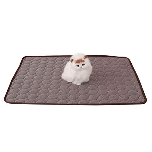 Mikikit Mittelgroße Kühlmatte Für Haustiere Hundebett XL-kühlmatte Für Haustiere Katzen Kühl Atmungsaktiv Für Zuhause Autozubehör von Mikikit