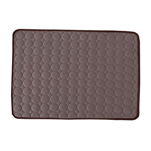 Mikikit Sommerkühlmatte Für Haustiere Bett Hund Kühlmatte Cool Kühlmatte Für Hunde Kühlkissen Für Hunde Zubehör Gel Klein Kühlung Hundekühlmatte Groß Kühlende Hundematte Pads Größe Coffee Mikikit Sommerkühlmatte Für Haustiere Bett Hund Kühlmatte Cool Kühlmatte Für Hunde Kühlkissen Für Hunde Zubehör Gel Klein Kühlung Hundekühlmatte Groß Kühlende Hundematte Pads Größe Coffee von Mikikit