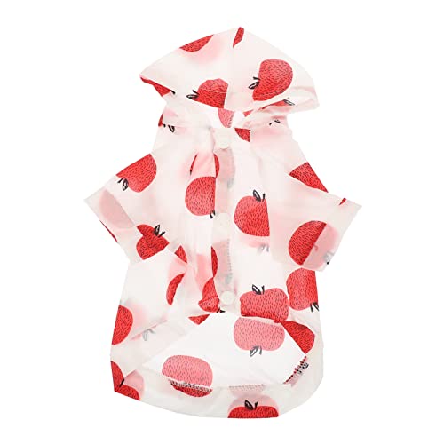 Mikikit Sonnenschutzkleidung für Haustiere Haustierkleidung große hundekleidung Gehen Hi im Freien große hundejacke Coole Jacken für Hunde Kühlweste für Hunde Polyester von Mikikit