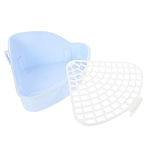 Mikikit Toilette Aus Kunststoff Kompakte Haustier Toilettenlösung Für Meerschweinchen Und Kleine Zu Reinigen Mit Abnehmbaren Gittern Und Runden Kanten Mikikit Toilette Aus Kunststoff Kompakte Haustier Toilettenlösung Für Meerschweinchen Und Kleine Zu Reinigen Mit Abnehmbaren Gittern Und Runden Kanten von Mikikit