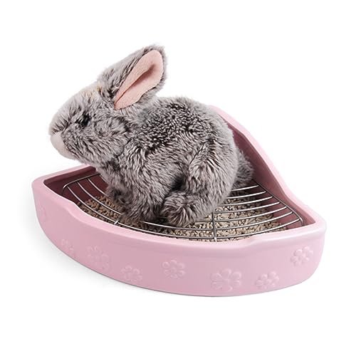 Mikikit Toilettenbecken für Haustiere Bunny hasenscheisse trödel Grunge luftrad Litter Kaninchen Schüsseln Wurf drinnen Hasenkäfig meerschweinchen Toilette Haustier-Reinigungstoilette Rosa Mikikit Toilettenbecken für Haustiere Bunny hasenscheisse trödel Grunge luftrad Litter Kaninchen Schüsseln Wurf drinnen Hasenkäfig meerschweinchen Toilette Haustier-Reinigungstoilette Rosa von Mikikit