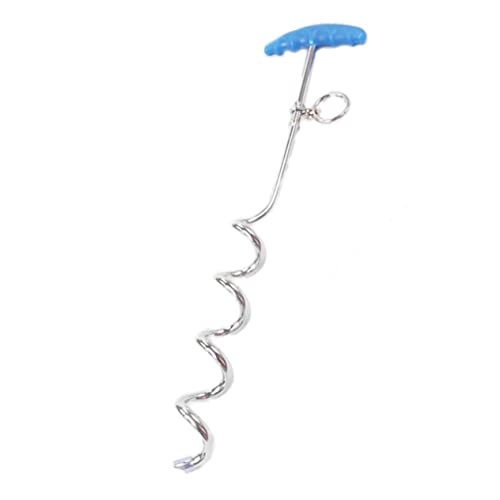 Mikikit Traction Pfahl Für Outdoor Aktivitäten Spiralförmiger Leinenpfahl Aus Hochleistungsstahl Langlebig Für Camping Mit Hunden Drehgelenk Mikikit Traction Pfahl Für Outdoor Aktivitäten Spiralförmiger Leinenpfahl Aus Hochleistungsstahl Langlebig Für Camping Mit Hunden Drehgelenk von Mikikit
