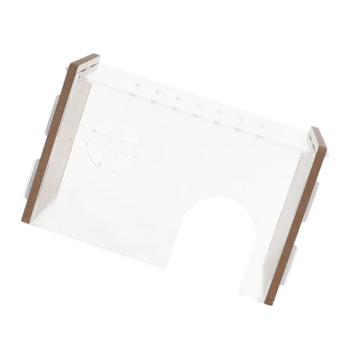 Mikikit Transparentes Versteck Für Hamster Verstecken Für Hamster Kleines Hamsterhaus Praktisches Versteck Für Hamster Hamsterhütte Hamster -versteck Hamster Verstecken Acryl von Mikikit