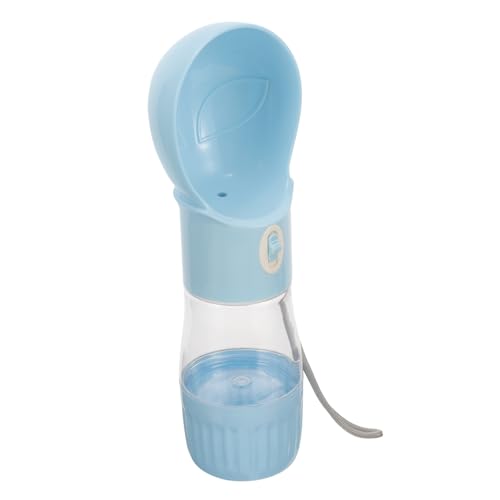 Mikikit Trinkflasche Mit Futterbehälter Auslaufsicher Für Outdoor Aktivitäten Für Reisen von Mikikit