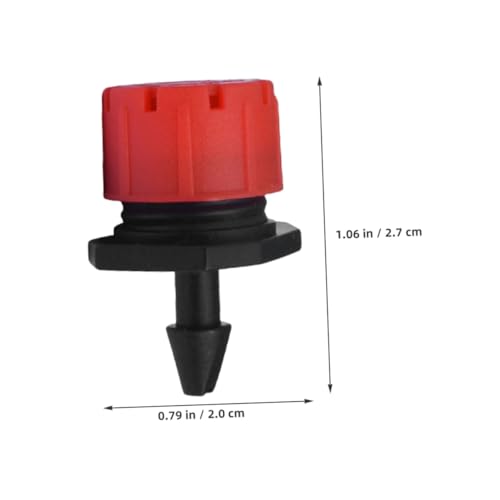 Mikikit Tropfbewässerung Tropfer Tropfbewässerungsstrahler Mikro Tropfstrahler Gartenbewässerungssystem Einstellbare Bewässerungssprinkler Schlauch Rasensprinklersystem Pflanzgefäß Für von Mikikit
